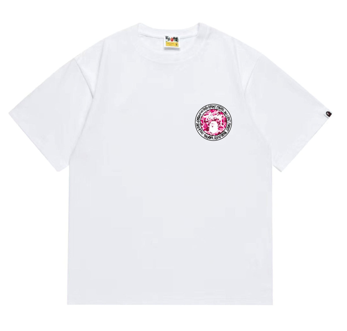 BAPE Circular Back Graphic T-Shirt — front