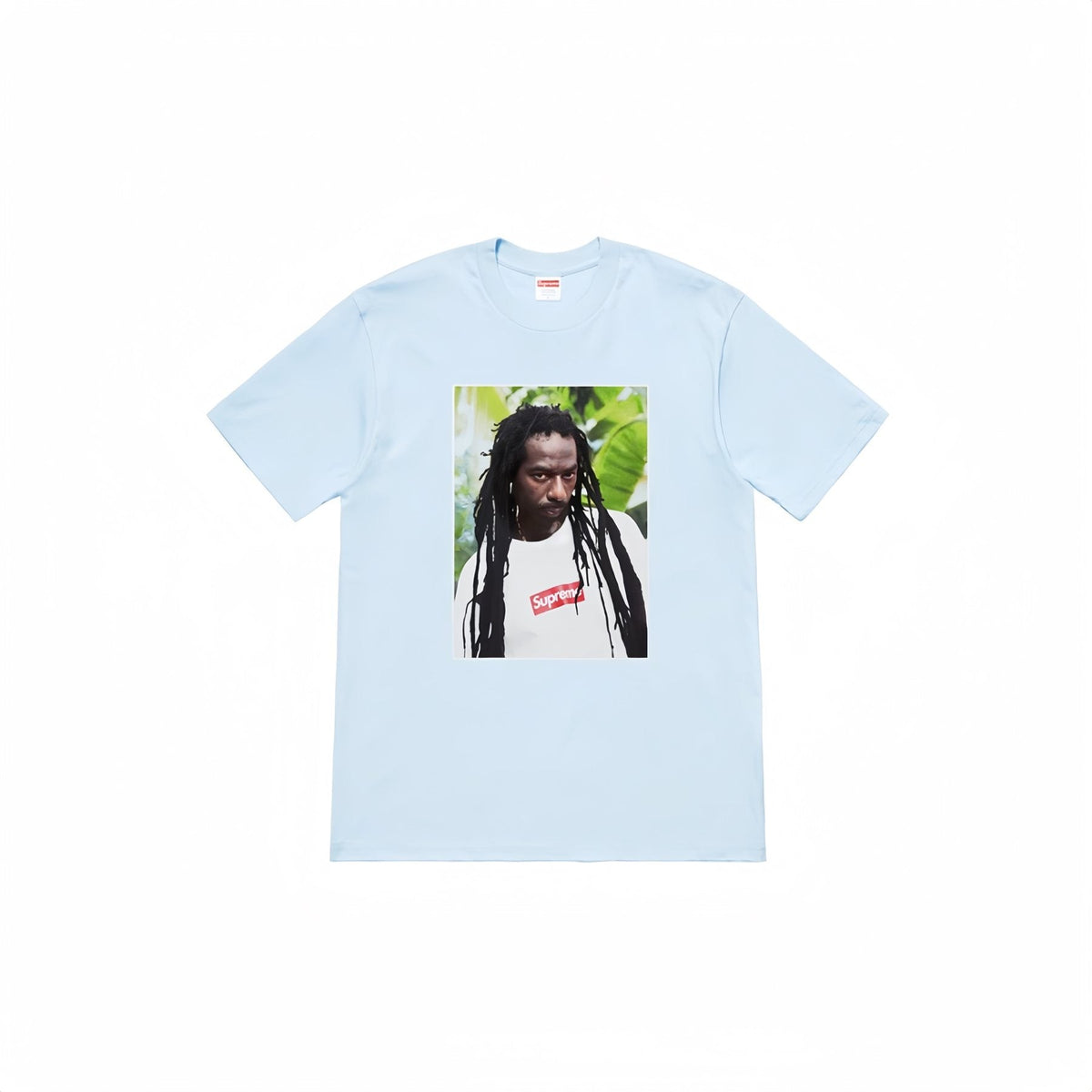 Supreme Buju Banton Portrait Graphic T-Shirt — front