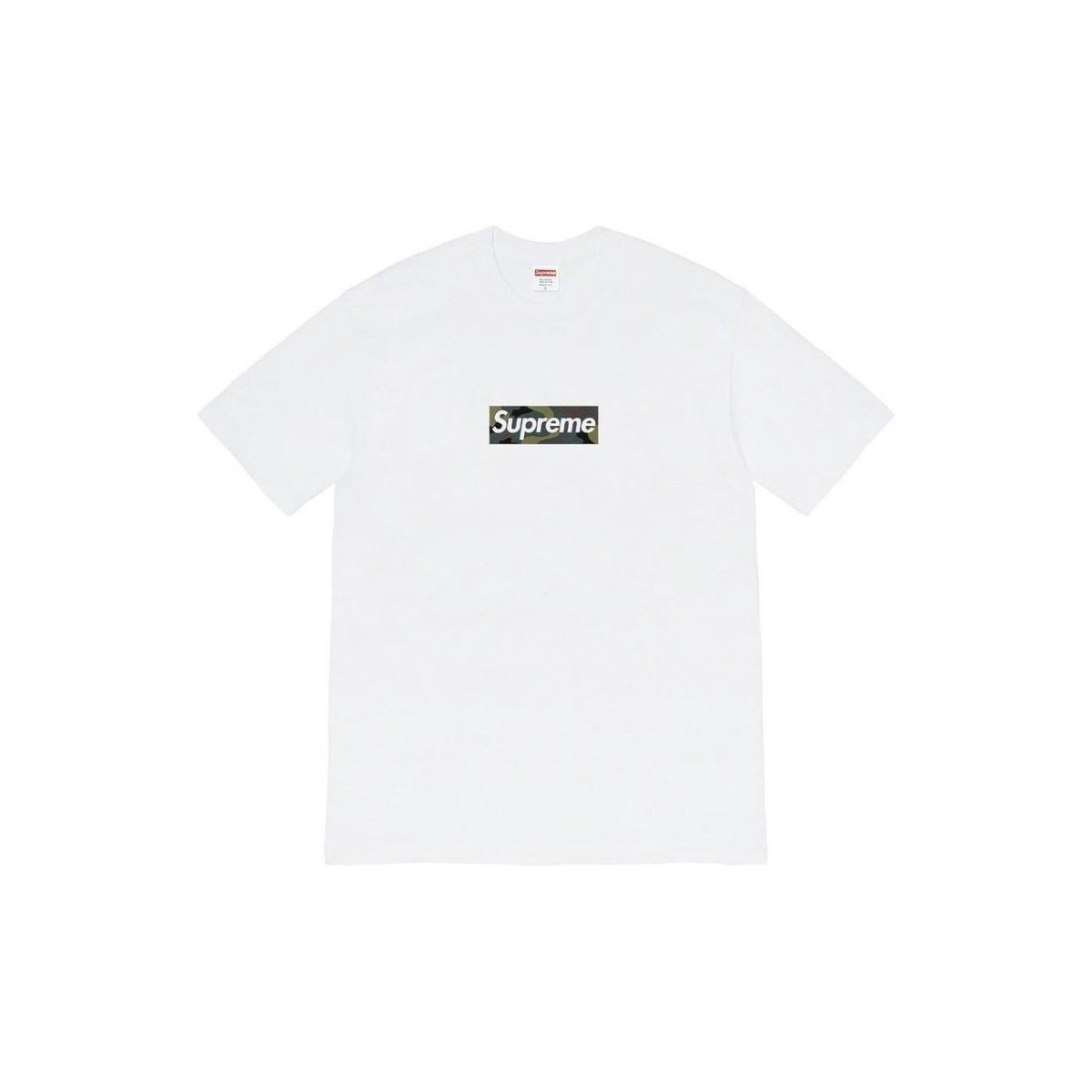 Supreme Camo Box Logo Short-Sleeve T-Shirt — front
