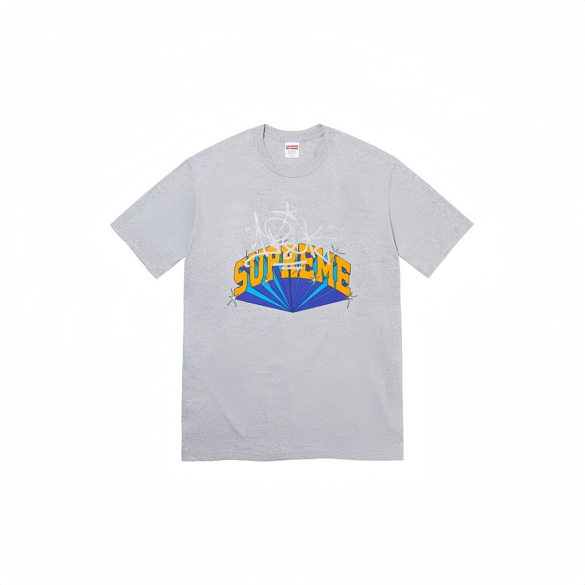 Supreme IRAK Arc Logo Graphic T-Shirt — front